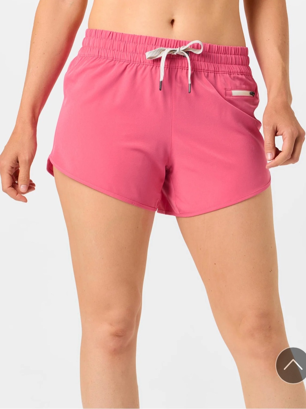 Vuori Clementine 2.0 4" Short Sunset Pink size XS NWT - Picture 2 of 13